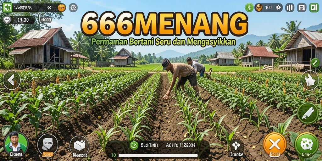 Tampilan gameplay menarik di 666MENANG dengan grafis yang cerah.