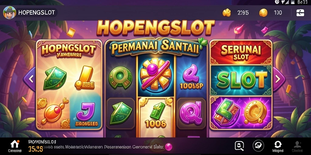 Screenshot HOPENGSLOT menampilkan gameplay slot yang seru dan menghibur.
