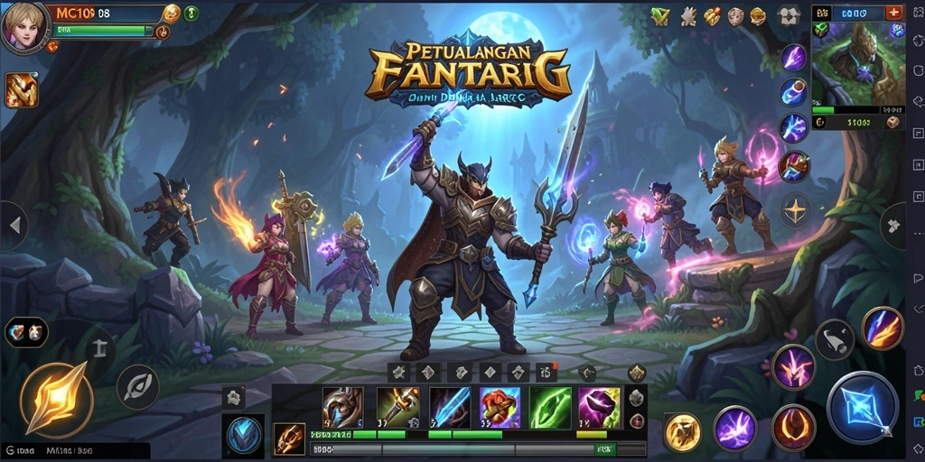 Tampilan fantastis dari gameplay MG108 yang menggugah selera.