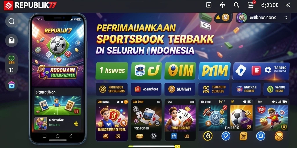 Tampilan menarik dari gameplay Sportsbook di REPUBLIK77.