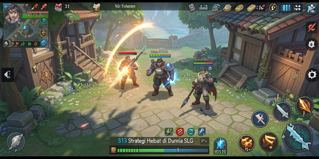 Tampilan gameplay S13 yang menarik dan penuh strategi.