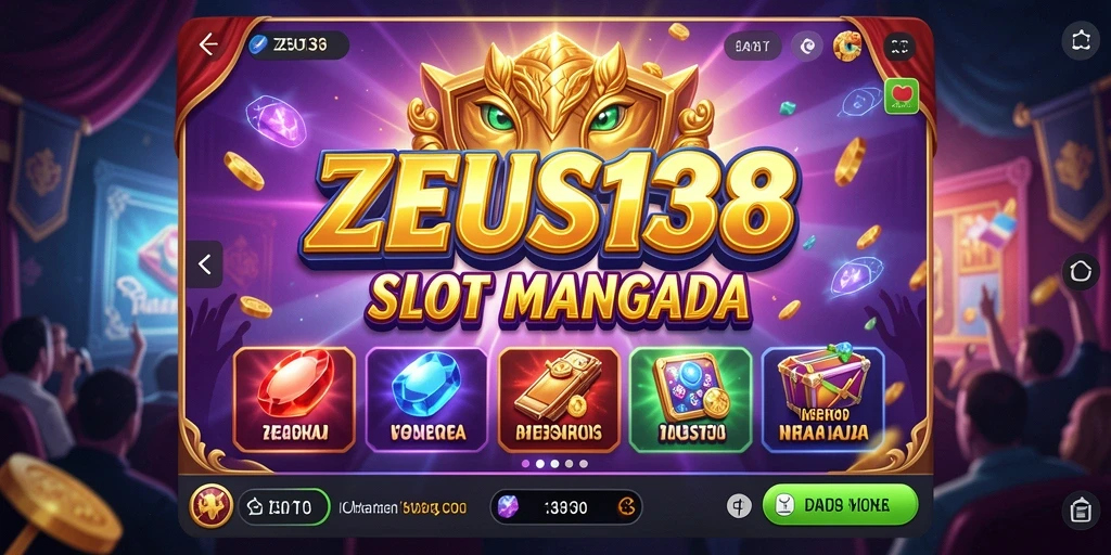 Tampilan gameplay ZEUS138 yang menarik dan penuh warna.